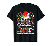 Family Christmas 2025 Matching Santa tee Xmas Pajamas Pjs Camiseta