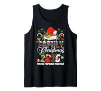 Family Christmas 2025 Matching Santa tee Xmas Pajamas Pjs Camiseta sin Mangas