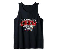 Family Christmas Crew Making Memories Together Pijamas de Navidad Camiseta sin Mangas