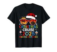 Family Christmas Cruise 2025 Festive Family Cruise Vacation Camiseta
