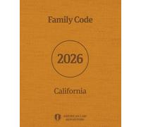 Family Code of California 2026