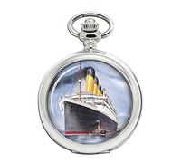 Family Crests RMS Titanic Reloj Bolsillo Hunter Completo