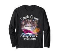 Family Cruise 2025 Making Memories For Lifetime Cruise Squad Manga Larga