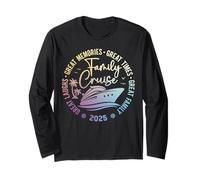 Family Cruise 2025 Vacation Trip Cruising Family Matching Manga Larga