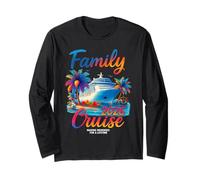 Family Cruise 2026 Vacation Matching Birthday Cruise Party Manga Larga