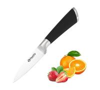Family Cuchillo para Frutas 3.5” Profesional de Acero Inoxidable con Mango Pintado Metálico, Corte Fino y Preciso, Diseño Moderno y Ergonómico para Pelar Frutas y Verduras con Comodidad y Elegancia