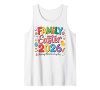 Family Easter 2026 Making Memories Together Easter Day Camiseta sin Mangas