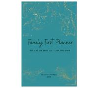 Family First Planner: Because You Do It All - Even in Summer,Black & White Edition