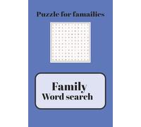 Family Fun Word Search: Over 50 Easy-to-Read Puzzles for Adults, Teens, and Older Children