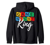 Family Game Night King Así es como Soy anfitrión de Game Night Sudadera con Capucha