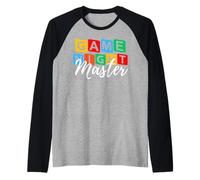 Family Game Night Master Así es como Soy anfitrión de la Noche de Juegos Camiseta Manga Raglan