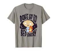Family Guy Don't Go To Bed Angry Bedtime Stewie Cartoon Camiseta