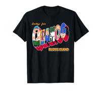 Family Guy Greetings from Quahog Tourist Souvenir Cartoon Camiseta