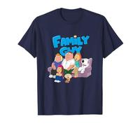 Family Guy Griffin Family with Logo Cartoon Camiseta