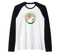 Family Guy Happy St. Patrick's Day Peter Shamrocks Cartoon Camiseta Manga Raglan