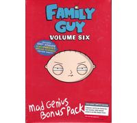 Family Guy Mad Genius Bonus Pack Volume 6 DVD Set LIMITED EDITION Collector's Set - Includes 100th Episode Script & Lois Kills Stewie Poster