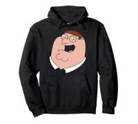 Family Guy Peter Griffin Oversized Portrait Funny Cartoon Sudadera con Capucha