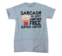 Family Guy Sarcasm es solo otro servicio gratuito que ofrece gráfico camiseta - Multi - X-Large