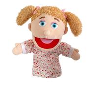 Family Hand Puppet Toys - Plush Father Mother, Brother Sister Character