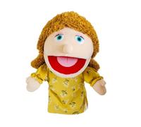 Family Hand Puppet Toys - Plush Father Mother, Brother Sister Character