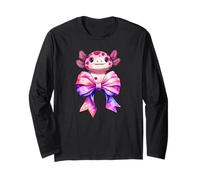 Family Happy Pets - Ajolote con lazo rosa Manga Larga