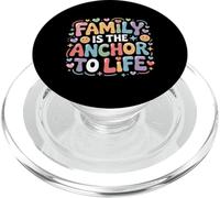 Family Is The Anchor To Life Love Support Bond - PopSockets PopGrip para MagSafe