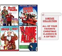 Family & Kids Christmas 8-Movie DVD COLLECTION (Home Alone/ Home Alone 2: Lost in New York/ Home Alone 3/ Home Alone 4:Taking Back The House/ Home Alone 5: Holiday Heist/ Jingle All The Way/ Fred Clau
