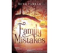 Family Mistakes - Large Print: Ellie McLellan Genealogy Mystery Series