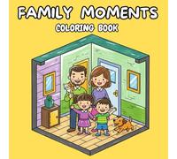 Family Moments Coloring Book: A Coloring Book for Adults & Teens Featuring Our Beloved Cat & Dog for Stress Relief.