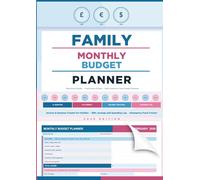 Family Monthly Budget Planner 2026: Income & Expense Tracker for Families Bills, Savings and Spending Log with Financial Goals, Emergency Fund and Monthly Budget Planning