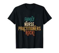 Family Nurse Practitioner Rock FNP Ropa de enfermería Camiseta