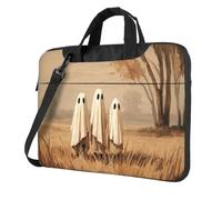 Family Of Three Ghosts - Funda acolchada para laptop de 15,6 pulgadas, para mujeres y hombres