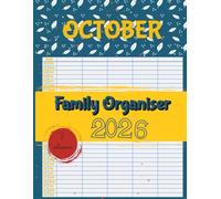 Family Organiser Planner 2026: All-in-One Family Organizer 2026 -Month Planning Calendar for Mom 2026 (12-months, January - December 2026) - , Plan Your Life Calendars for 5 Columns with Floral Design