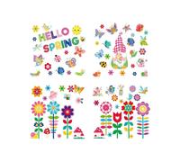 Family Owl Wall Decals, Tree Branch Birds Design Waterproof PVC Stickers, Home Interior Decoration for Your Kids Babys Room Walls Bedroom Living