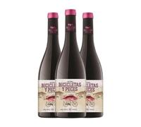 Family Owned Bicicletas y Peces Syrah Vi de la Terra de Mallorca Joven 75 cl Vino tinto (Caja de 3 Botellas de 75 cl)