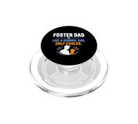 Family Parenting Foster Dad Like A Normal Dad Only Cooler PopSockets PopGrip para MagSafe