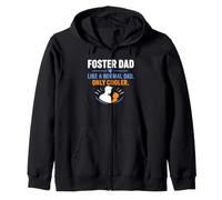 Family Parenting Foster Dad Like A Normal Dad Only Cooler Sudadera con Capucha