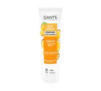 SANTE Naturkosmetik Deep Repair Acondicionador Squalan + 3 capas de proteínas, acondicionador vegano e hidratante para cabello suave, cuidado para cabello seco y dañado, 150 ml