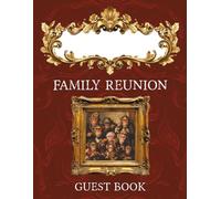 Family Reunion Guest Book: Write Your Name On The Cover! Cute Monkey-Themed Memory Keepsake Reunion Registry For Fun-Loving Families