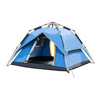 Family Tent, Pop Up Tents, Outdoor Camping for 1 to 4 Person Automatic Opening Double Layer Tent, with Carry Bag