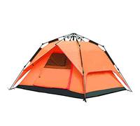 Family Tent, Pop Up Tents, Outdoor Camping for 1 to 4 Person Automatic Opening Double Layer Tent, with Carry Bag