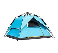 Family Tent, Pop Up Tents, Outdoor Camping for 1 to 4 Person Automatic Opening Double Layer Tent, with Carry Bag