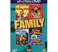Family-The Nutcracker Princ/ Animal Farm/ Felix The Cat/ All Dogs Go To Heaven (4 FILMS/2 DVD'S)