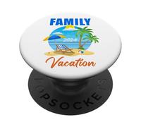 Family Vacation 2024 - Family & Couples Summer Vacation Trip PopSockets PopGrip Adhesivo