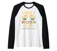 Family Vacation 2025 Summer Vacation Matching Men Women Kids Camiseta Manga Raglan