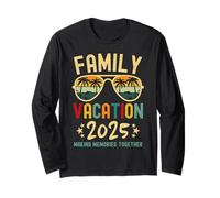 Family Vacation 2025 Summer Vacation Matching Men Women Kids Manga Larga