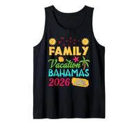 Family Vacation 2026 Bahamas Travel Trip Bahamas Vacay Camiseta sin Mangas