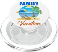 Family Vacation 2026 - Family & Couples Summer Vacation Trip PopSockets PopGrip para MagSafe