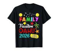 Family Vacation 2026 Oahu Travel Family Trip Hawaii Vacay Camiseta