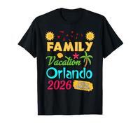 Family Vacation 2026 Orlando Travel Trip Florida Vacay Camiseta
